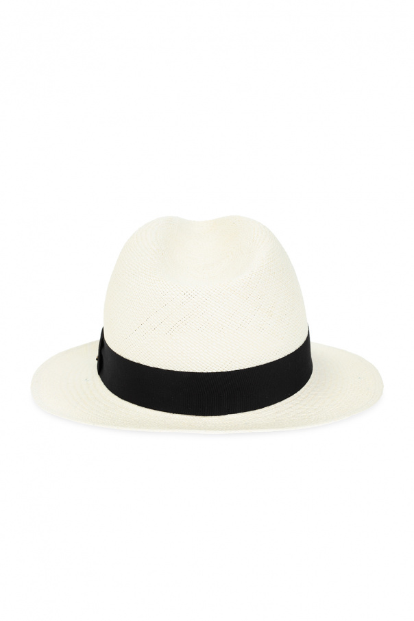 Cream Panama hat Saint Laurent Vitkac GB